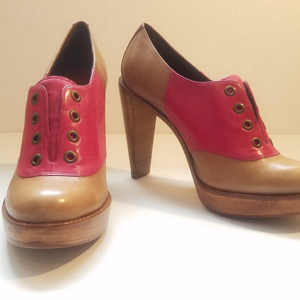 Cole Haan Nike Air Platform Saddle Oxford